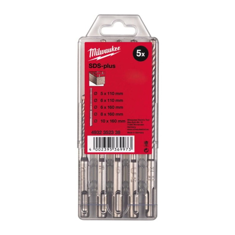 KASETA WIERTEŁ M2 SDS-PLUS -5 SZT 4932352338 - techniktools