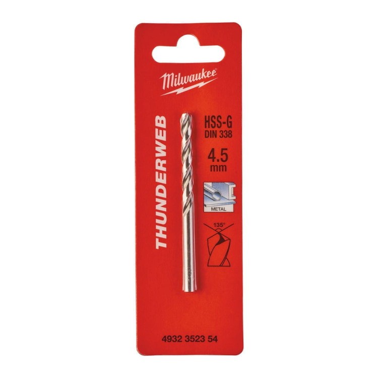 WIERTŁO HSS-G THUNDERWEB 4,5MM 4932352354 - techniktools