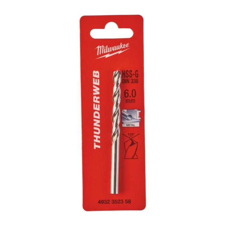 WIERTŁO HSS-G THUNDERWEB 6,0MM 4932352358 - techniktools