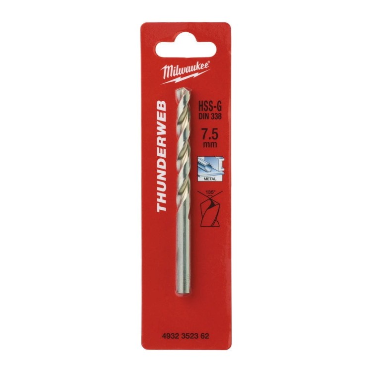 WIERTŁO HSS-G THUNDERWEB 7,5MM 4932352362 - techniktools