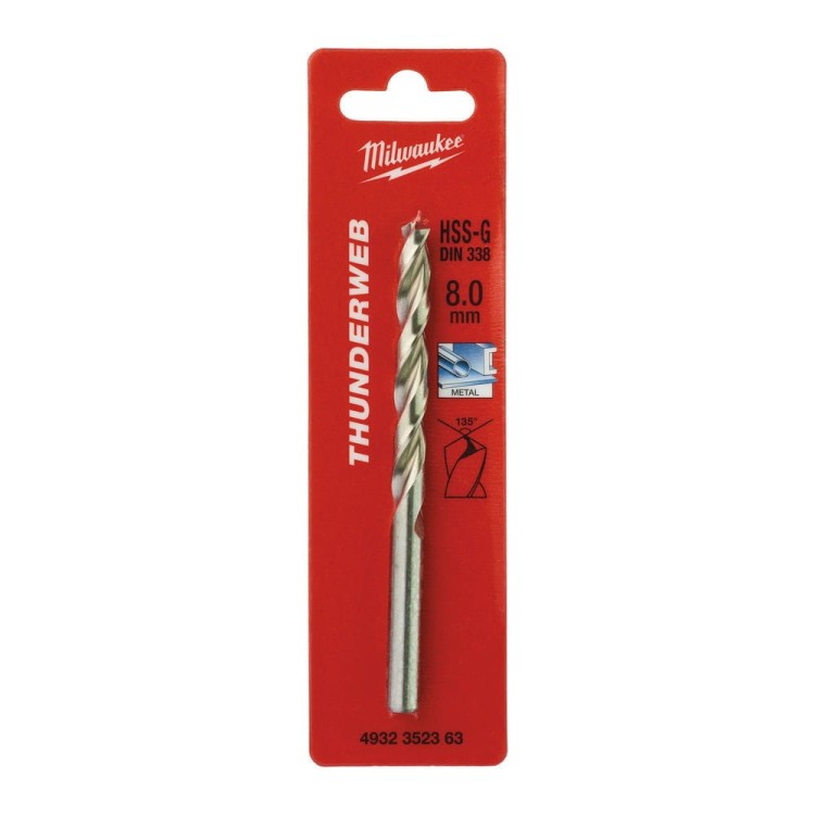 WIERTŁO HSS-G THUNDERWEB 8,0MM 4932352363 - techniktools