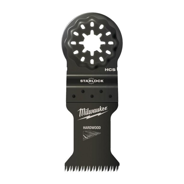 48906019 - Brzeszczot 3-ostrzowy bimetalowy do Multitoola do cięcia wgłębnego drewna, 35 x 42 mm (10 szt.)