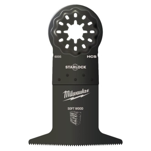 48906505 - Brzeszczot do Multitoola do cięcia wgłębnego drewna, 65 x 42 mm (50 szt.)