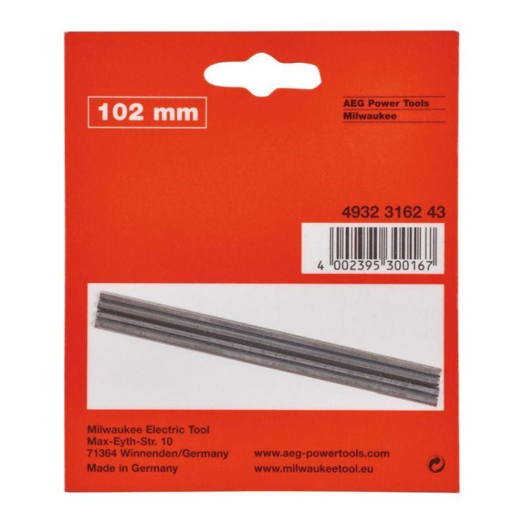 4932316243 - Ostrze do struga, 102 mm (2 szt.)