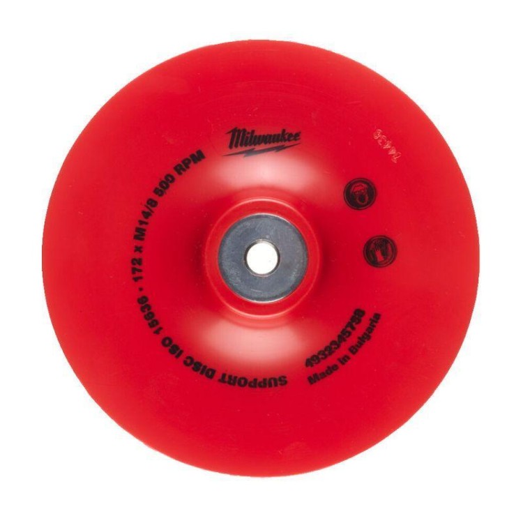 4932345758 - Podkładka elastyczna z nakrętką wieńcową M14, 170 x 14,2 mm do szlifierki kątowej 180 mm