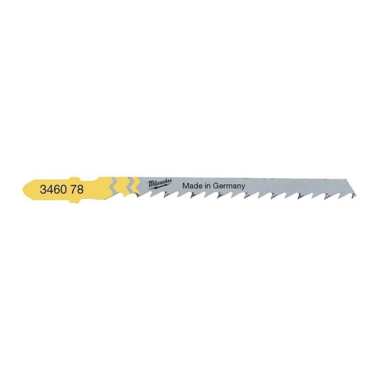 4932346078 - Brzeszczot do wyrzynarki do cięcia po łuku w drewnie, 75 mm (5 szt.)