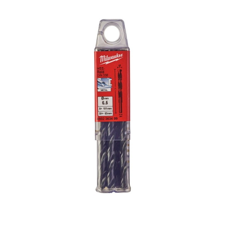 WIERTŁA HSS-R 6,5MM-10 SZT 4932363499 - techniktools