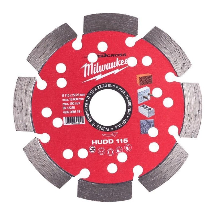 4932399819 - Tarcza diamentowa tnąca Speedcross HUDD 115 x 22,23 mm