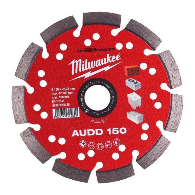 4932399825 - Tarcza diamentowa tnąca Speedcross AUDD 150 x 22,23 mm