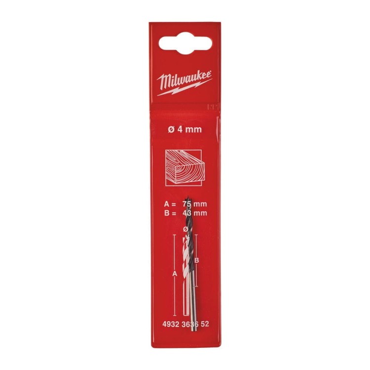 WIERTŁO DO DREWNA 4/40/75MM 4932363652 - techniktools