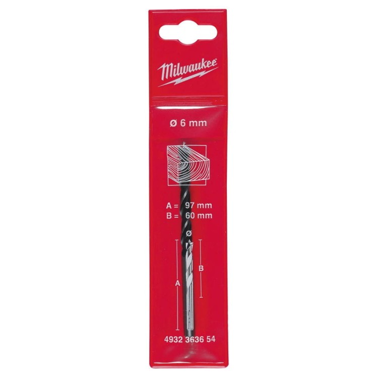 WIERTŁO DO DREWNA 6/60/93MM 4932363654 - techniktools