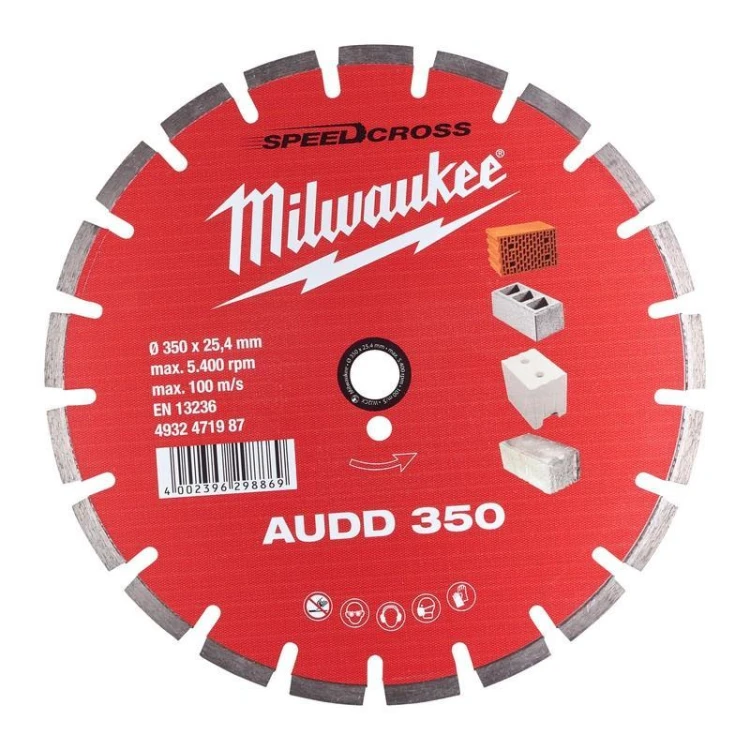 4932471987 - Tarcza diamentowa tnąca Speedcros AUDD 350 x 25,4 mm