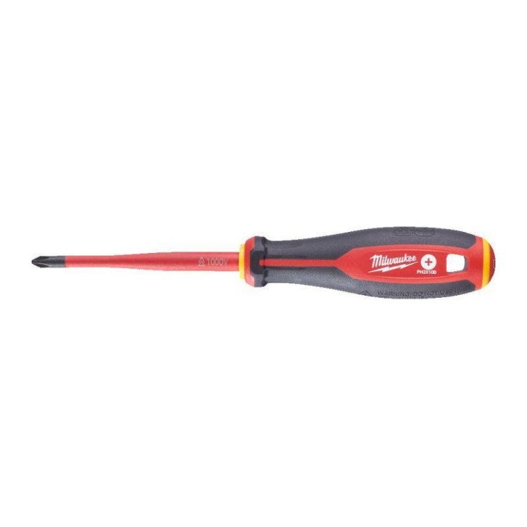 4932478722 - Wkrętak izolowany VDE do śrub Phillips, PH2 x 100 mm