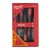 4932478737 - Zestaw 5 wkrętaków izolowanych VDE płaskie, Pozidriv, 3 - 4 mm, PZ1 - PZ2, próbnik napięcia
