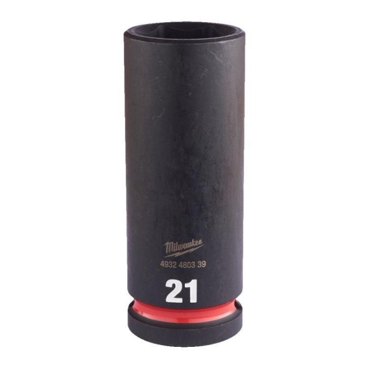 4932480339 - Nasadka udarowa Shockwave 1/2" 6-kątna, długa, metryczna, 21 mm