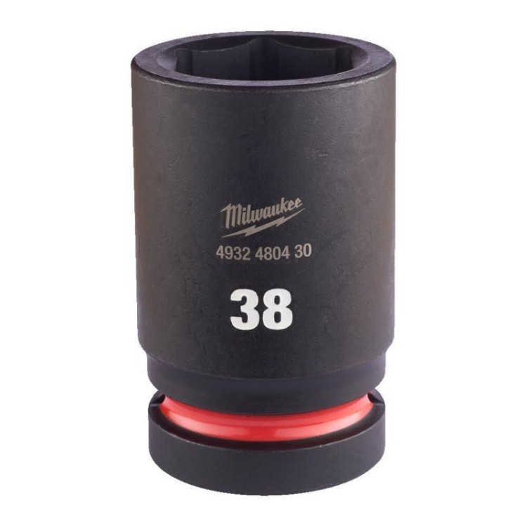 4932480430 - Nasadka udarowa Shockwave 1" 6-kątna, długa, metryczna, 38 mm