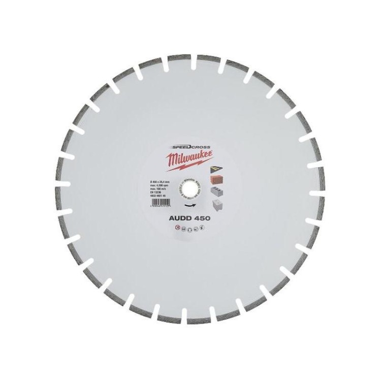 4932492145 - Tarcza diamentowa tnąca Speedcros AUDD 450 x 25,4 mm