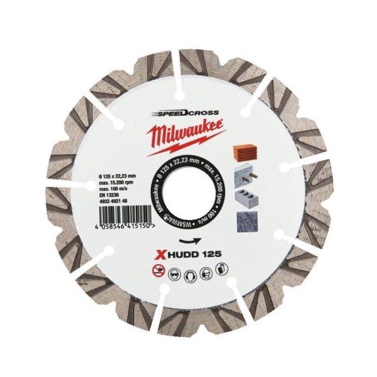 4932492148 - Tarcza diamentowa tnąca Speedcross Premium XHUDD 125 x 22,23 mm