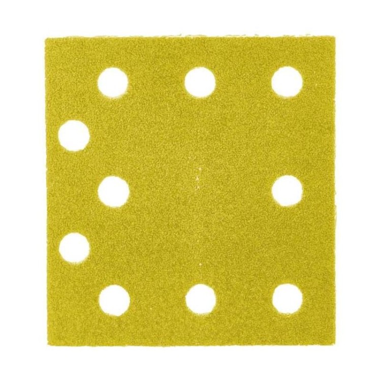 4932492246 - Papier ścierny prostokątny premium HP na rzep do szlifierki oscylacyjnej 115 x 107 mm, gr. 180 (10 szt.)