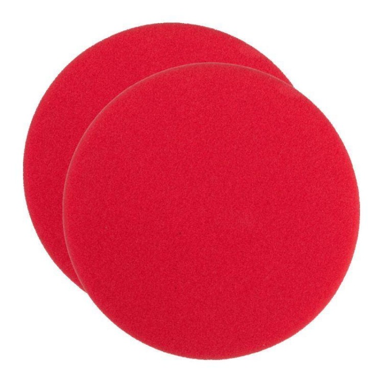 4932492319 - Gąbka polerska czerwona, mocno ścierna 140 x 25 mm (2 szt.)