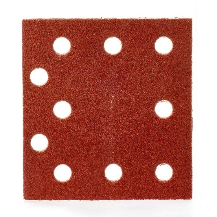 4932492759 - Papier ścierny prostokątny na rzep do szlifierki oscylacyjnej 115 x 107 mm, gr. 60 (10 szt.)