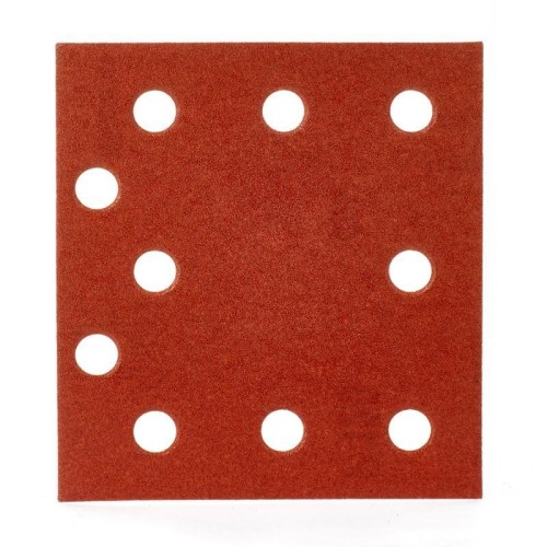 4932492761 - Papier ścierny prostokątny na rzep do szlifierki oscylacyjnej 115 x 107 mm, gr. 120 (10 szt.)
