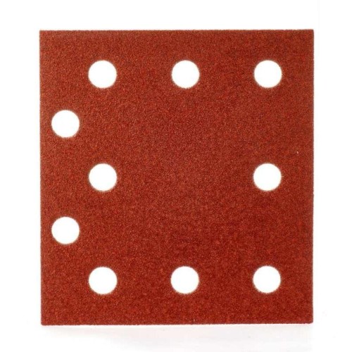 4932492762 - Papier ścierny prostokątny na rzep do szlifierki oscylacyjnej 115 x 107 mm, gr. 240 (10 szt.)
