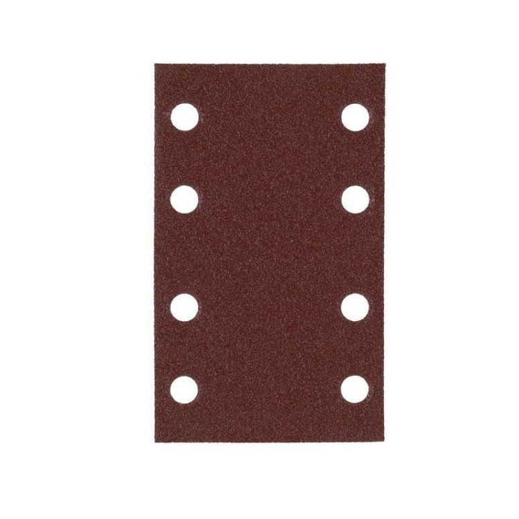 4932492763 - Papier ścierny prostokątny na rzep do szlifierki oscylacyjnej 80 x 133 mm, gr. 60 (10 szt.)