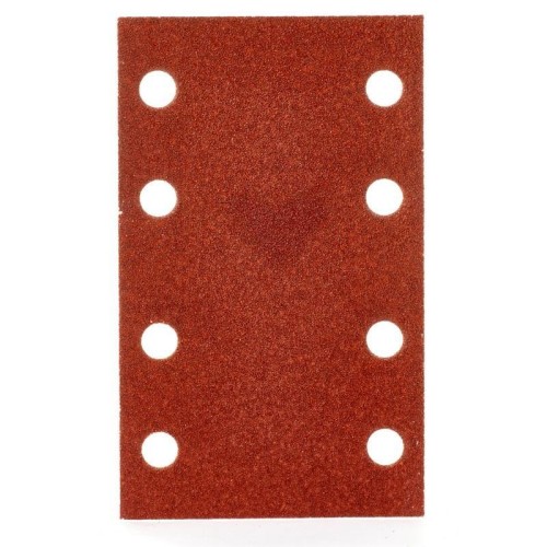 4932492764 - Papier ścierny prostokątny na rzep do szlifierki oscylacyjnej 80 x 133 mm, gr. 80 (10 szt.)