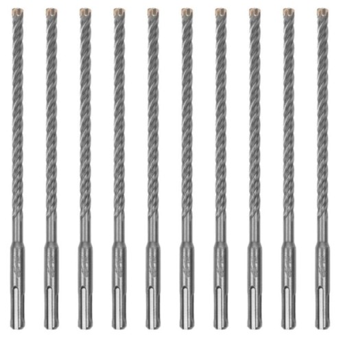 4932498887 - Wiertło udarowe do betonu SDS-Plus Contractor, 4-ostrzowe, 10 x 90/160 mm (10 szt.)
