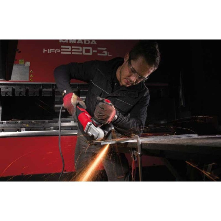 AGV 15-125 XE - Szlifierka kątowa śr. 125 mm, 1550 W, system antywibracyjny AVS, włącznik suwakowy, 4933428127