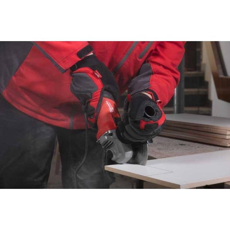 AG 800-115 E - Szlifierka kątowa śr. 115 mm, 800 W, włącznik suwakowy, 4933451210