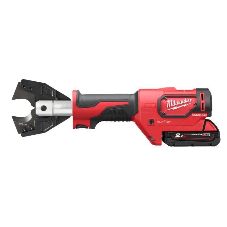 M18 ONEHCC-201C CU/AL-SET - Hydrauliczny obcinak do kabli 18V, zakres do 35mm, ONE KEY, w walizce, 2.0Ah +ładowarka, 4933464301