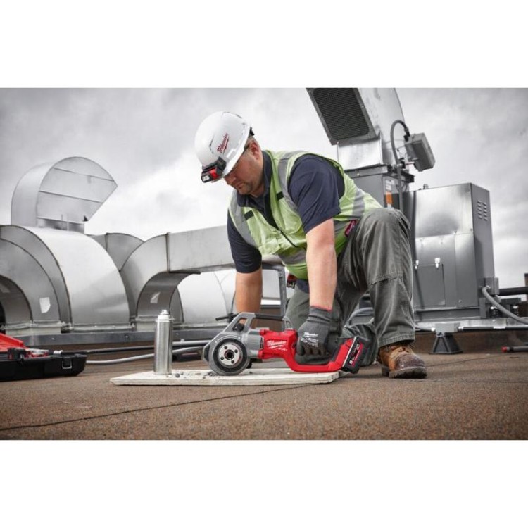 M18 FPT114-802C - Gwintownica do rur 1'1/4", 18 V, 8.0 Ah, FUEL, ONE-KEY, w walizce, z 2 akumulatorami i ładowarką, 4933479420