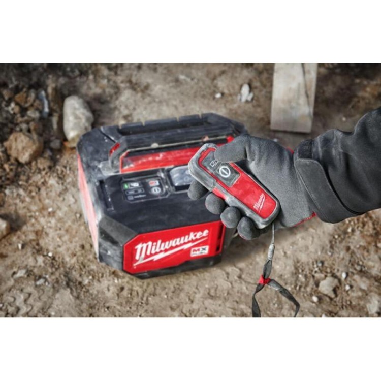 MXF CVBCKIT-602 - Wibrator walizkowy do betonu + wałek 4 m i buława 38 mm, MX FUEL ONE-KEY, 2 x 6.0 Ah + ładowarka, 4933479610