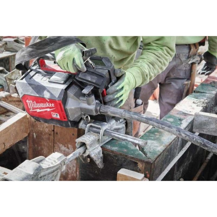 MXF CVBCKIT-602 - Wibrator walizkowy do betonu + wałek 4 m i buława 38 mm, MX FUEL ONE-KEY, 2 x 6.0 Ah + ładowarka, 4933479610