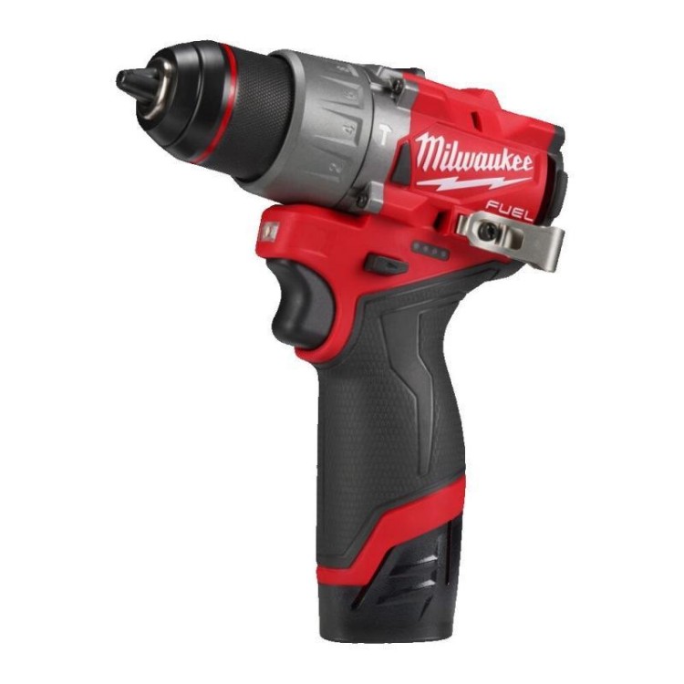 M12 FPD2-202X - Kompaktowa wiertarko-wkrętarka udarowa 12 V, 2.0 Ah, FUEL, w walizce, z 2 akumulatorami i ładowarką, 4933479868