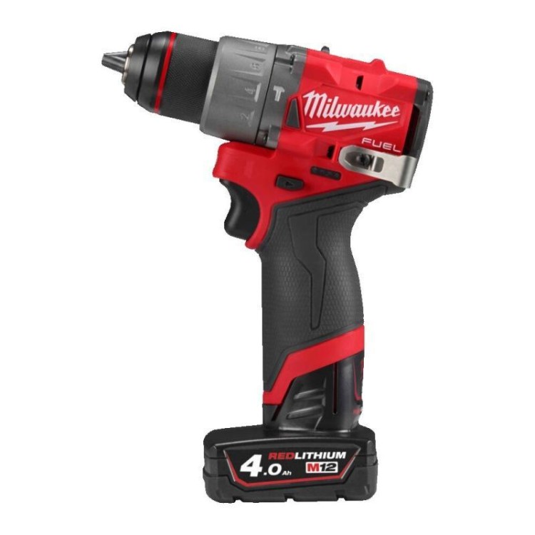 M12 FPD2-402X - Kompaktowa wiertarko-wkrętarka udarowa 12 V, 4.0 Ah, FUEL, w walizce, z 2 akumulatorami i ładowarką, 4933479869