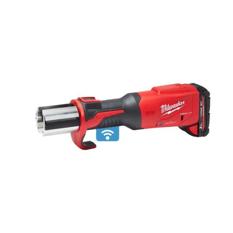 M18 ONEBLHPT-302C - Zaciskarka do rur Geberit Mapress 18 V, FORCE LOGIC ONE-KEY, w walizce, 2 x 3.0 Ah + ładowarka, 4933480904