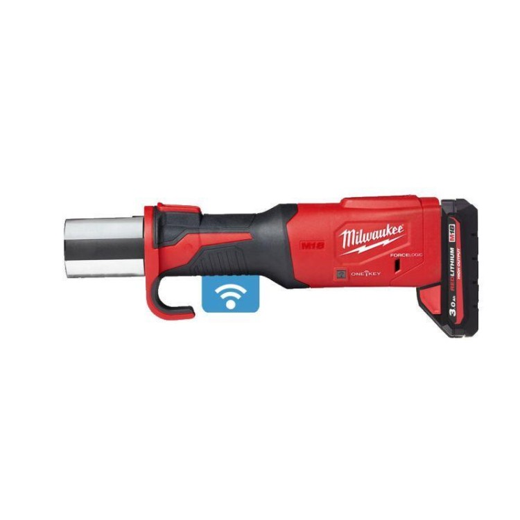 M18 ONEBLHPT-302C - Zaciskarka do rur Geberit Mapress 18 V, FORCE LOGIC ONE-KEY, w walizce, 2 x 3.0 Ah + ładowarka, 4933480904