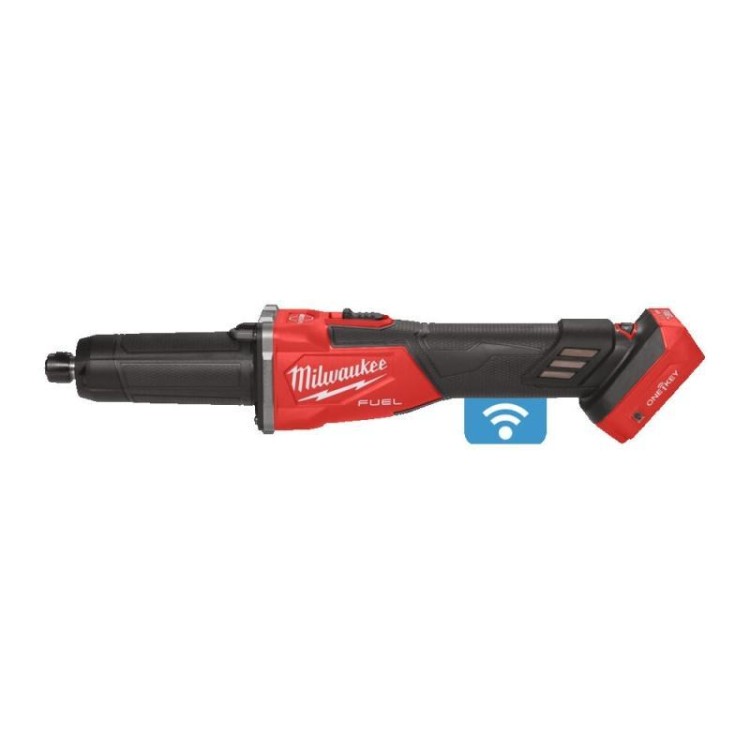 M18 FDGROVB-0X - Szlifierka prosta z regulacją prędkości 18V FUEL ONE-KEY, wł. suwakowy, w walizce bez wyposażenia, 4933480955