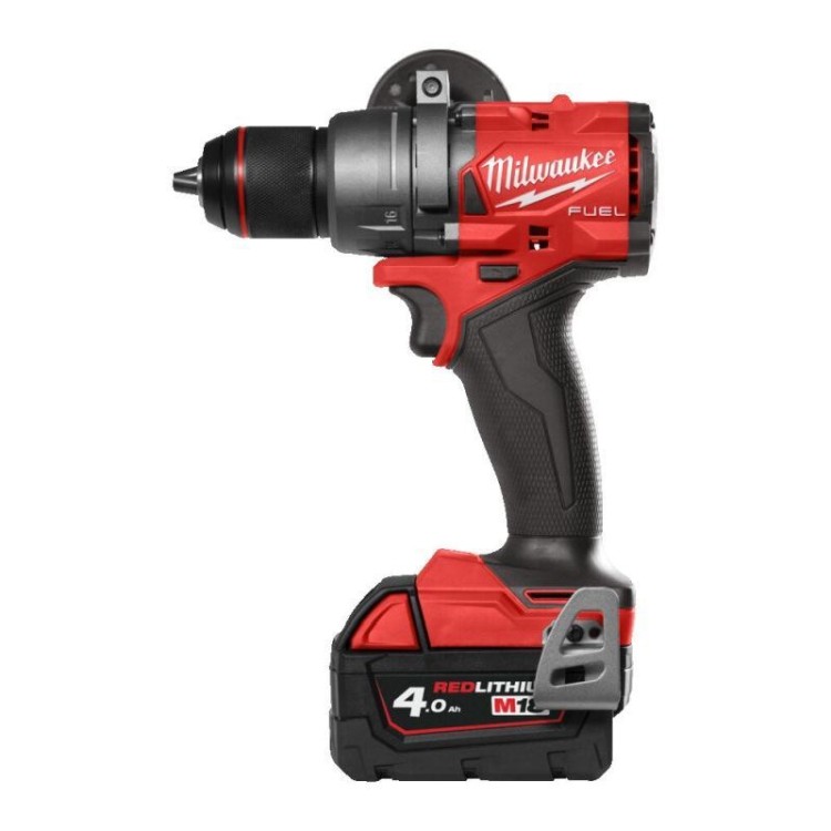 M18 FPD3-402C - Wiertarko-wkrętarka udarowa 158 Nm, 18 V, 4.0 Ah, FUEL, w walizce, z 2 akumulatorami i ładowarką, 4933492473