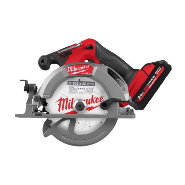 M18 FCS552-302X - Kompaktowa pilarka tarczowa 55 mm, 18 V, 3.0 Ah, FUEL, w walizce, z 2 akumulatorami i ładowarką, 4933493589