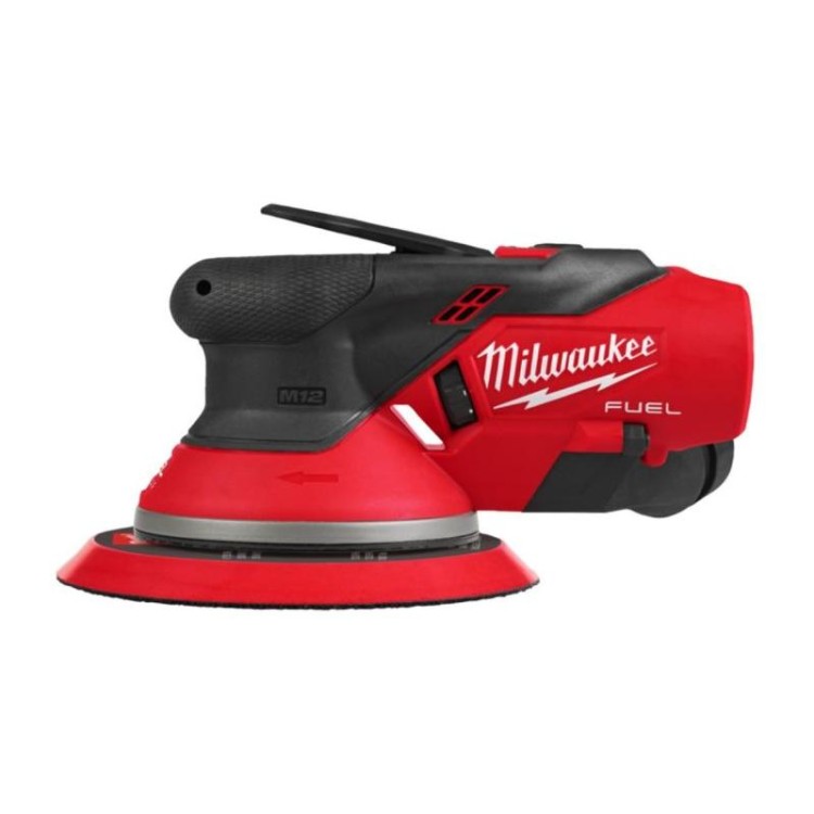 M12 FROS5-502X - Szlifierka mimośrodowa 150 mm, 12 V, 5.0 Ah. FUEL, w walizce, z 2 akumulatorami i ładowarką, 4933493651