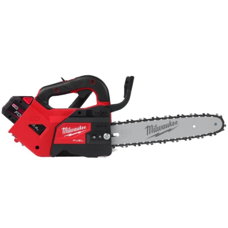 M18 FTHCHS30-802 - Piła łańcuchowa z górnym uchwytem, dł. prowadnicy 30 cm, 18 V, FUEL, 2 x 8.0 Ah + ładowarka, 4933499221