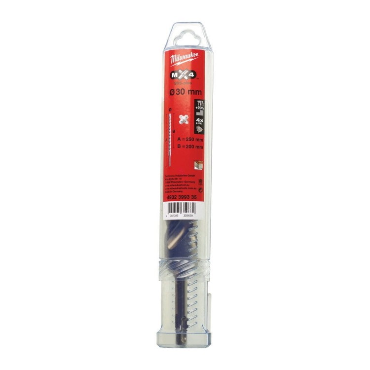 WIERTŁO MX4 SDS-PLUS 30/200/250MM 4932399335 - techniktools