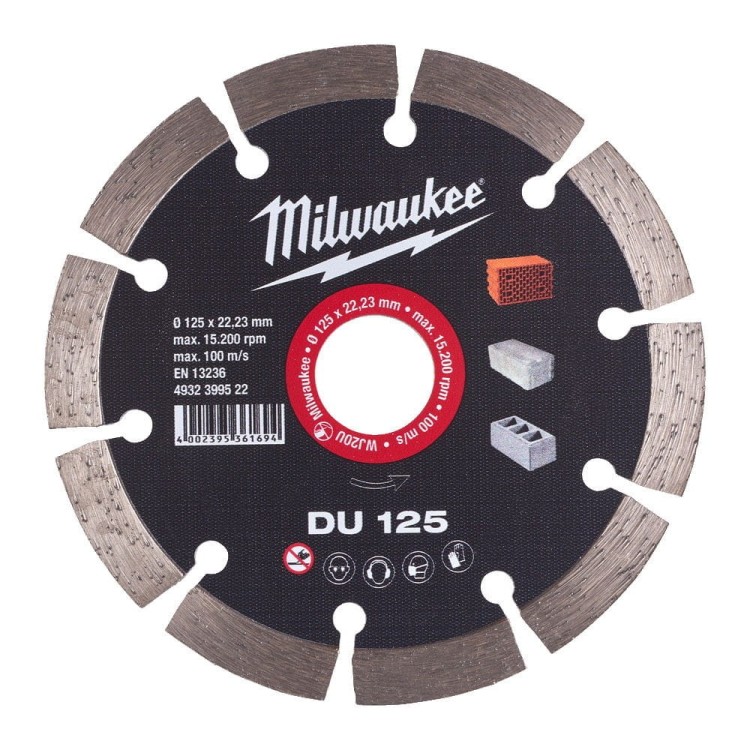 TARCZA DIAMENTOWA DU 125/22,2MM 4932399522 - techniktools