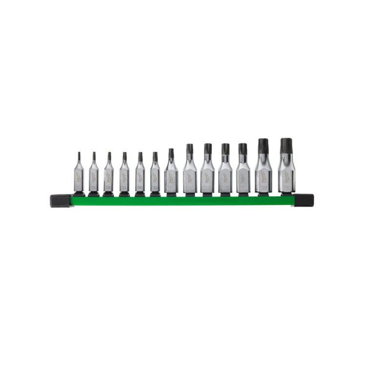 Zestaw nasadek bitowych torx 1/4'' i 3/8''
