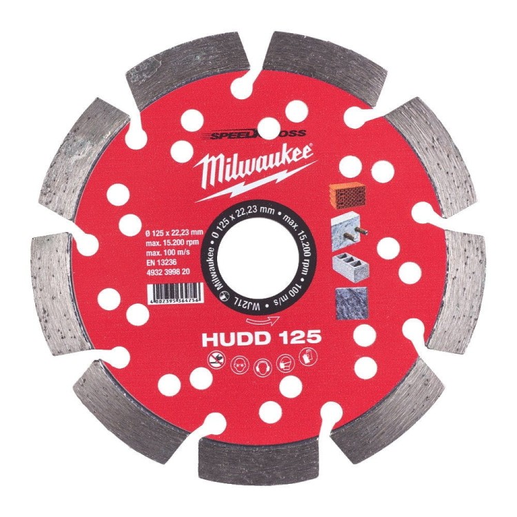 TARCZA DIAMENTOWA HUDD 125MM 4932399820 - techniktools