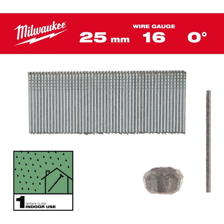 Gwoździe wykończeniowe, 16G, cienkie wykończenie głowy